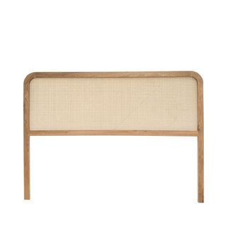 Tête De Lit En Cannage Et Bois L160cm