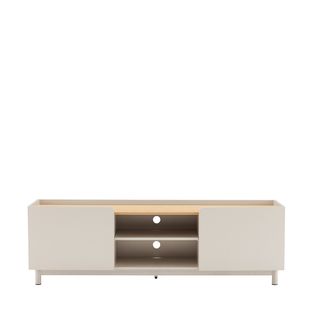 Meuble TV 2 Portes En Bois Et Métal L160cm