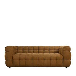 Canapé Droit 3 Places En Tissu