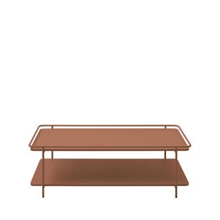 Table Basse 2 Plateaux En Métal