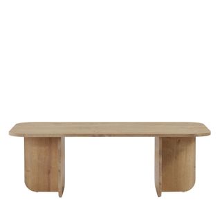 Table Basse Rectangulaire En Bois 120x60cm