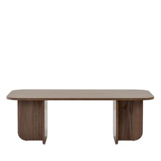 Table Basse Rectangulaire En Bois 120x60cm