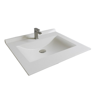 Plan Simple Vasque En Résine De Synthèse Resiplan - 60 Cm