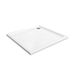 Receveur De Douche 100x100 Cm Acrylique Extraplat Crysta - Blanc