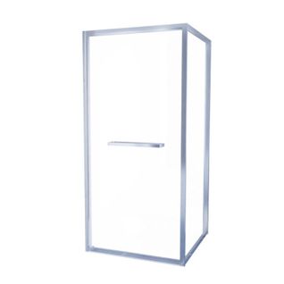 Paroi De Douche D'angle 90x90 Cm Porte Rentrante Clever