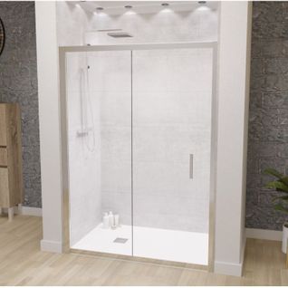 Porte De Douche 140 Cm Coulissante Nerina