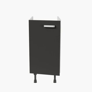 Meuble Sous Évier - 40 Cm - Noir