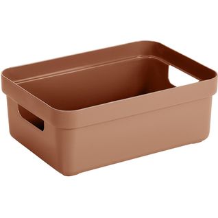 Boîte De Rangement Sigma Home Box 9l (lot De 2) Terracotta