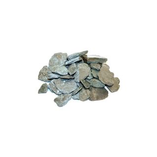 Paillis D'ardoises Gris Vert Argenté 30/60 Lot De 5