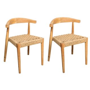 Chaise En Teck Baia - Outdoor Lot De 2