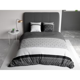 Housse De Couette 220x240 Sandro 100% Coton 57 Fils/cm²