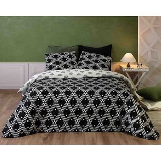 Housse De Couette Luis 220x240 100% Coton - 57 Fils