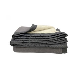 Couverture 100% Pure Laine Naturelle – Chaude, Douce Et Respirante - Idéale Pour L'hiver,