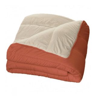 Couette Microfibre Terracotta-chamois 140x200 Cm 1 Place