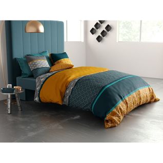 Housse De Couette Lupin 220x240cm 100% Coton 57 Fils