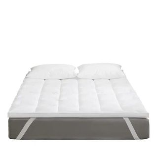 Surmatelas Moelleux 5 Cm – Confort Supérieur Avec Enveloppe Percale De Coton Douce, Respirante Et