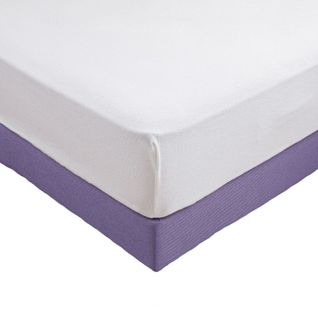 Protège Matelas Imperméable Molleton Coton 200g/m² 90x190 Cm Forme Drap Housse