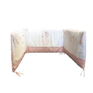 Tour De Lit Brodé Baleines - 40x180 Cm - Multicolore