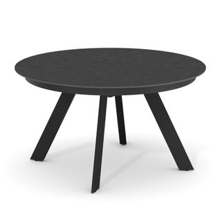 Table Ronde Extensible 140 à 190 Cm Céramique Gris Anthracite - Ryuk