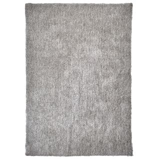 Tapis 140 X 200 Cm Shaggy à Poils Courts Doux Gris Clair – Cosmos