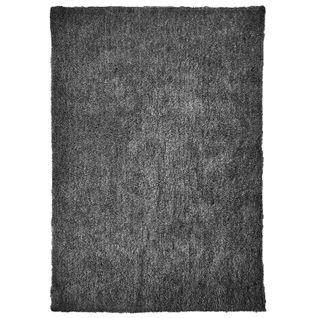 Tapis 200 X 300 Cm Shaggy à Poils Courts Gris Anthracite – Cosmos