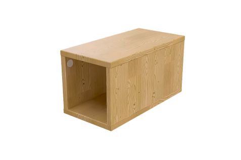 Cube De Rangement Bois 25x50 Cm