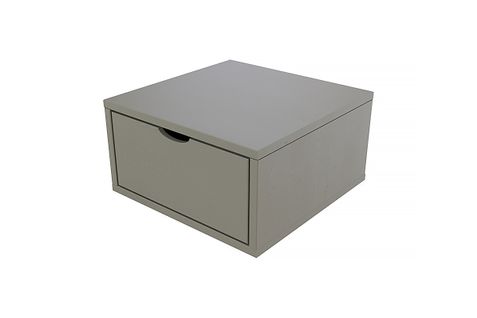 Cube De Rangement Bois 50x50 Cm + Tiroir