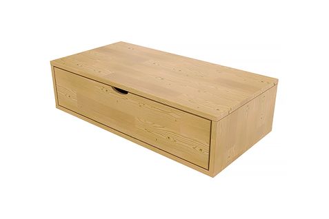 Cube De Rangement Bois 100x50 Cm + Tiroir