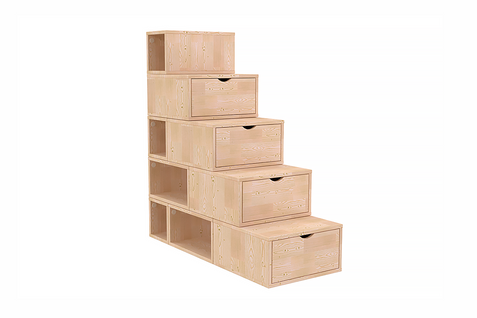 Escalier Cube De Rangement Hauteur 125 Cm