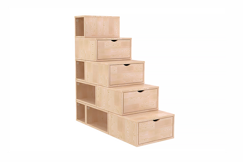 Escalier Cube De Rangement Hauteur 125 Cm