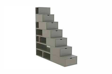 Escalier Cube De Rangement Hauteur 175 Cm