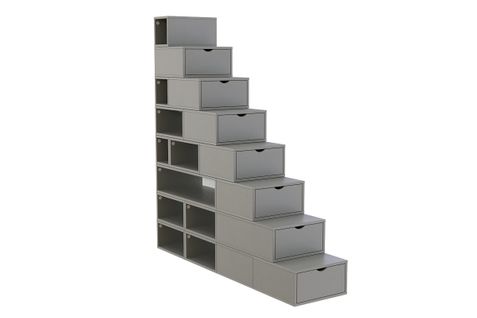 Escalier Cube De Rangement Hauteur 200 Cm