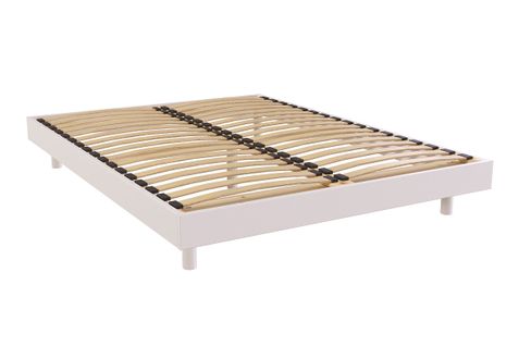 Sommier à Lattes 2 Places Bois Kit France - 140x200