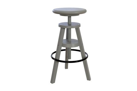 Tabouret De Bar Bois à Vis