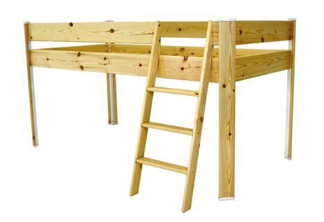 Lit Compact 90x190 Surélevé Enfant