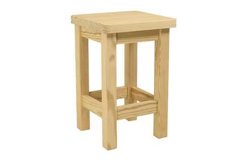 Tabouret En Bois Droit