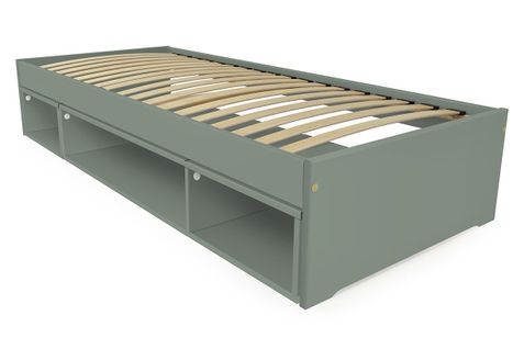 Lit Avec Rangement Maël 90x200