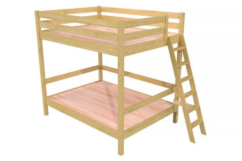 Lit Double Superposé Sylvia 160x200 Avec Échelle