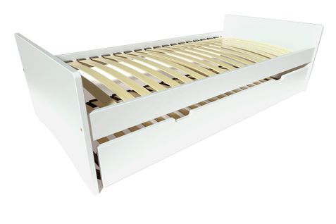 Lit Gigogne 90x200 Abc Pin Massif
