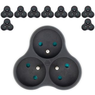 Lot De 10 Triplites Recyclées Éco-conçues - 3x16a - Noir - Zenitech