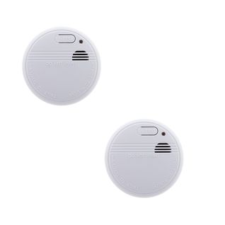 Lot De 2 Détecteurs De Fumée 5 Ans + Pile - Otio