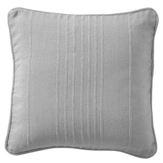 Housse De Coussin 40x40 Gris En Coton