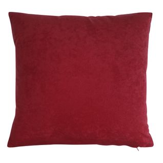 Housse De Coussin 40x40 Rose Framboise En Polyester