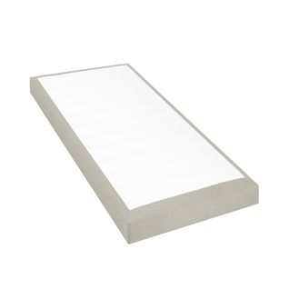 Sommier Tapissier Sisal 90x190 Cm Ep. 18 Cm Beige (pieds Non Inclus)