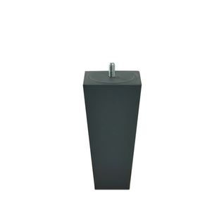 Pied De Lit Triangulaire Gris Hauteur 16 Cm (vendu à L'unité)