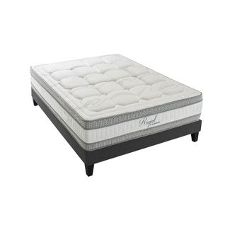 Ensemble Royal 5 Etoiles 180x200 Cm Matelas Mousse + Sommier Bois
