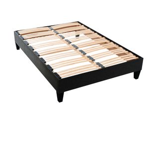 Sommier En Kit Tissu Gris Anthracite - 180 X 200 Cm