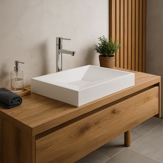 Jade - Vasque Rectangulaire à Poser