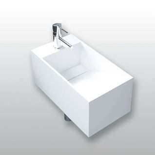 Lave-mains Suspendu En Solid Surface 50 Cm - Rhéa G