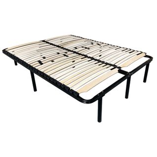 Doze Sommier à Lattes Réglables       160x200 Cm Avec Pieds